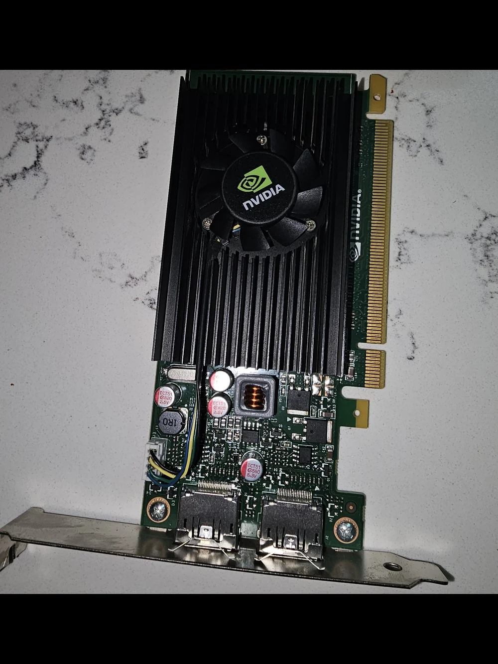 NVIDIA Low-Profile Graphics Card - Black